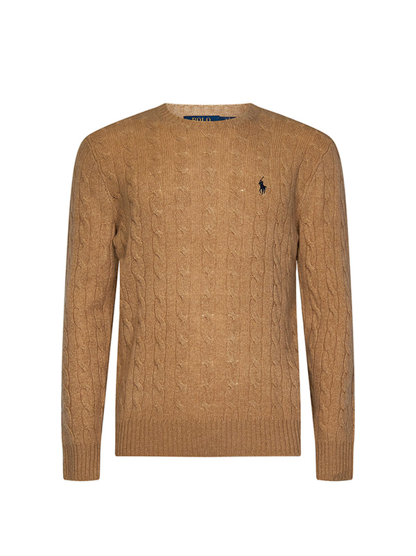 Maglia Lana Cashmere Trecce
