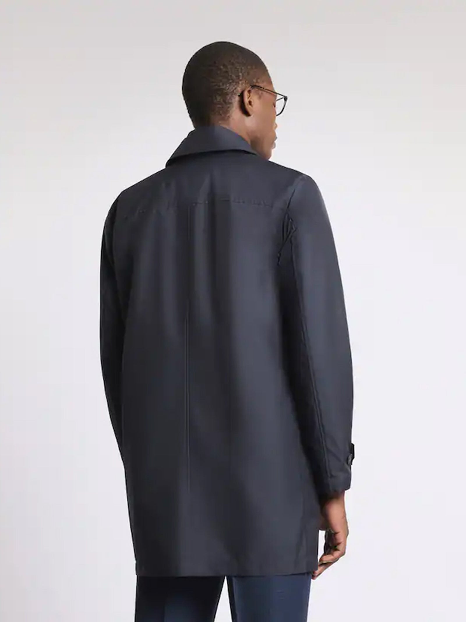 Morning Coat In Popeline Tecnico-3