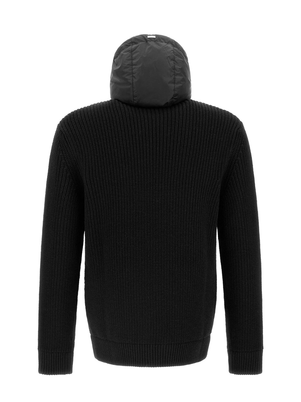 Herno Giacca In Lana Merino A Coste-2