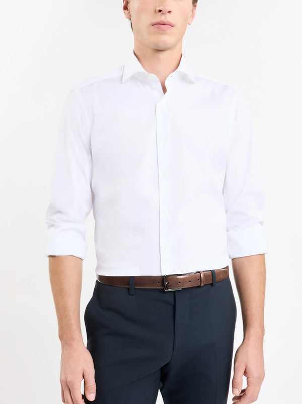 Camicia In Popeline Stretch Regular-2
