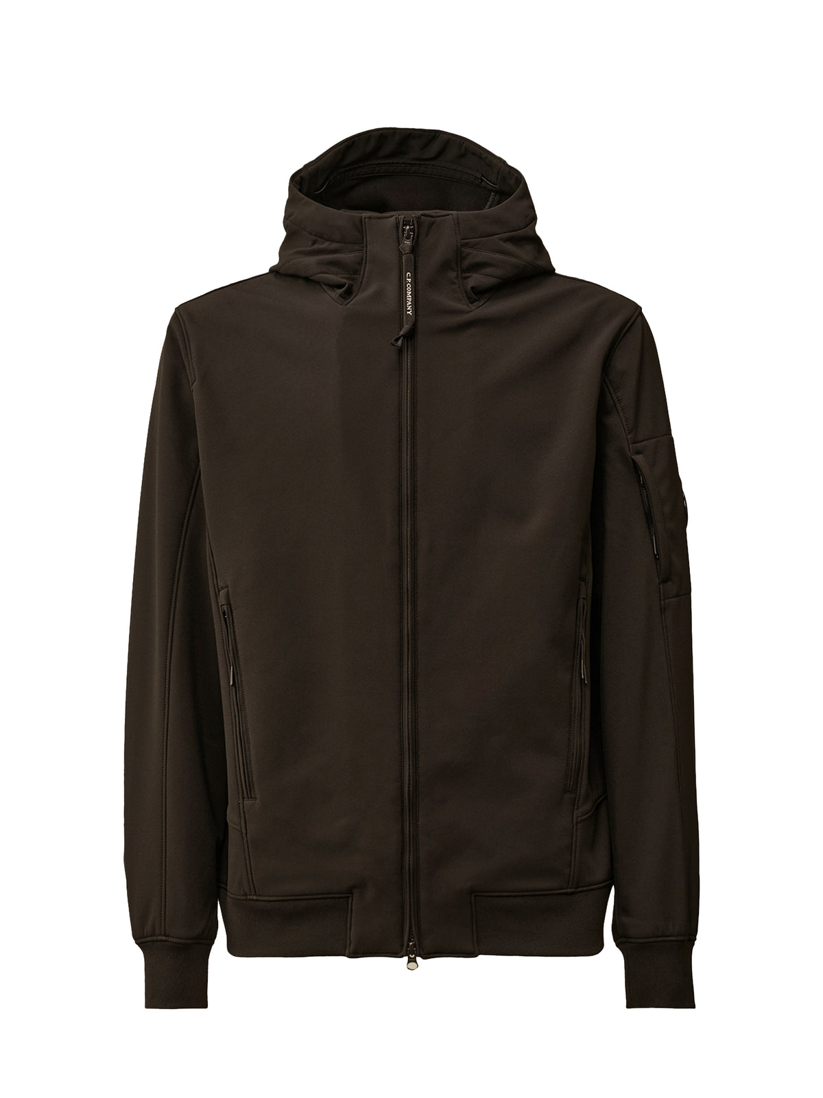 C.P. Company Giacca con cappuccio Shell-R nera-1