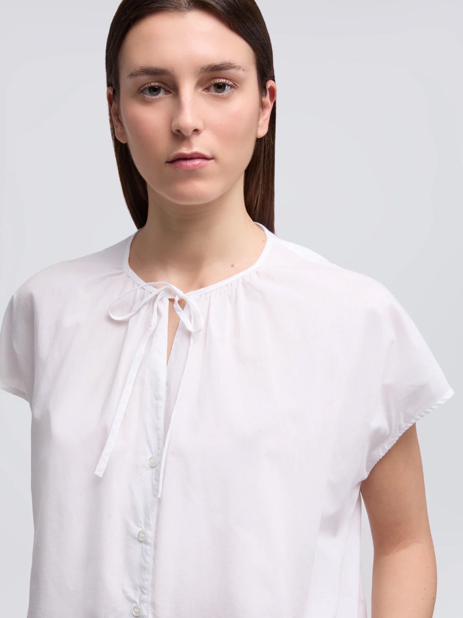 Aspesi Camicia In Mussola Di Cotone Bianco-4