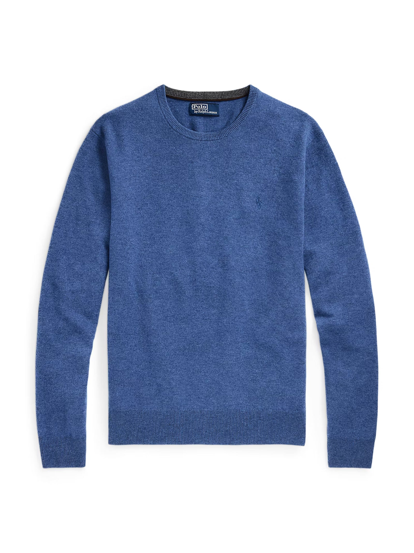 Polo Ralph Lauren Maglia In Lana A Girocollo Blu Mare-1