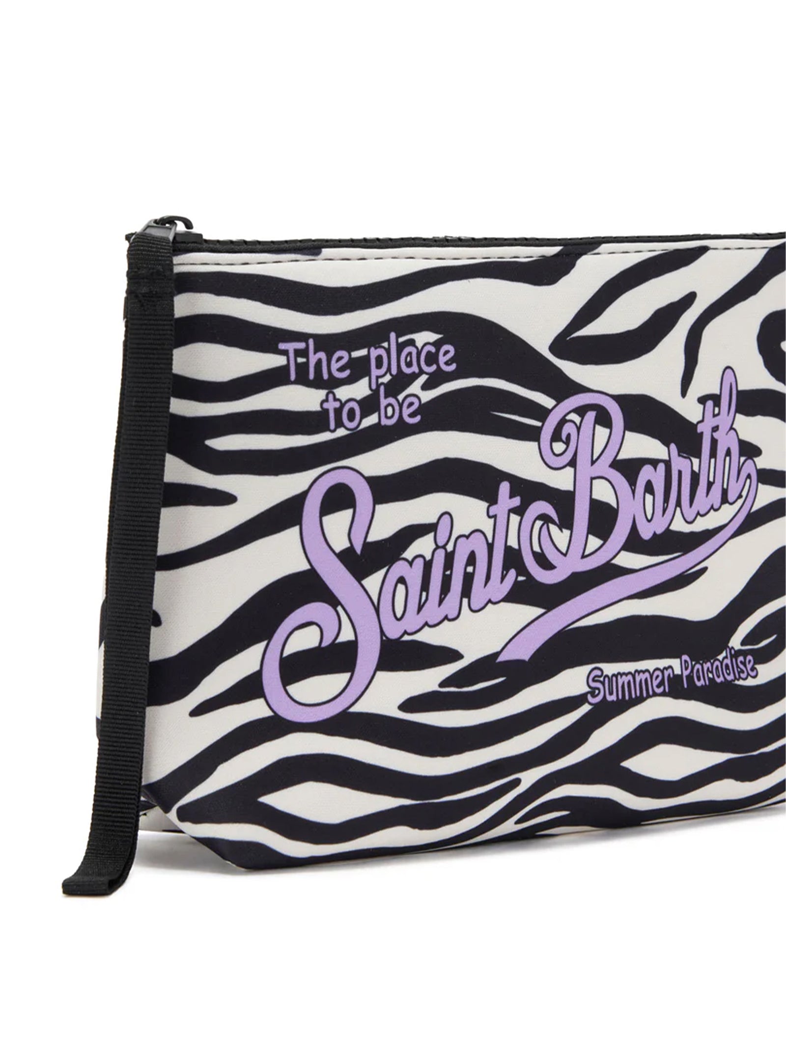 Saint Barth Pochette Aline Stampa Zebrata-2