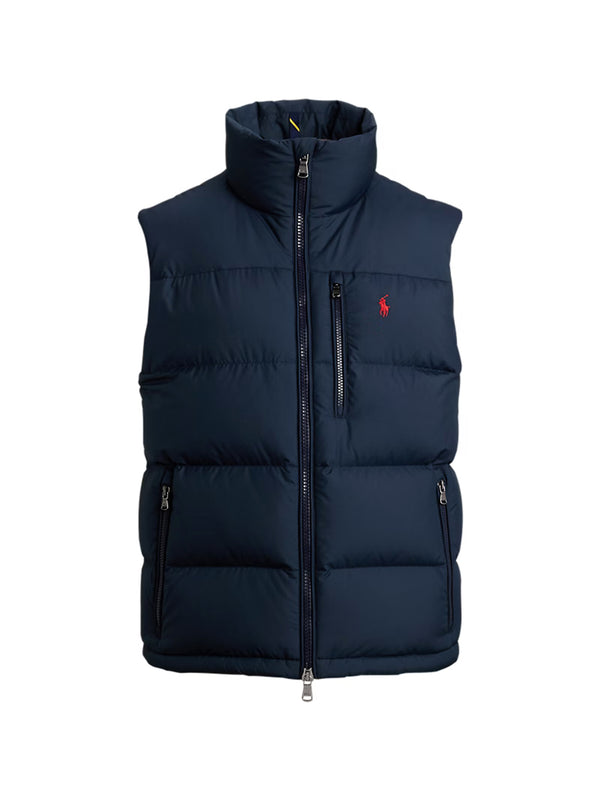 Polo Ralph Lauren Gilet Gorham In Piumino Navy