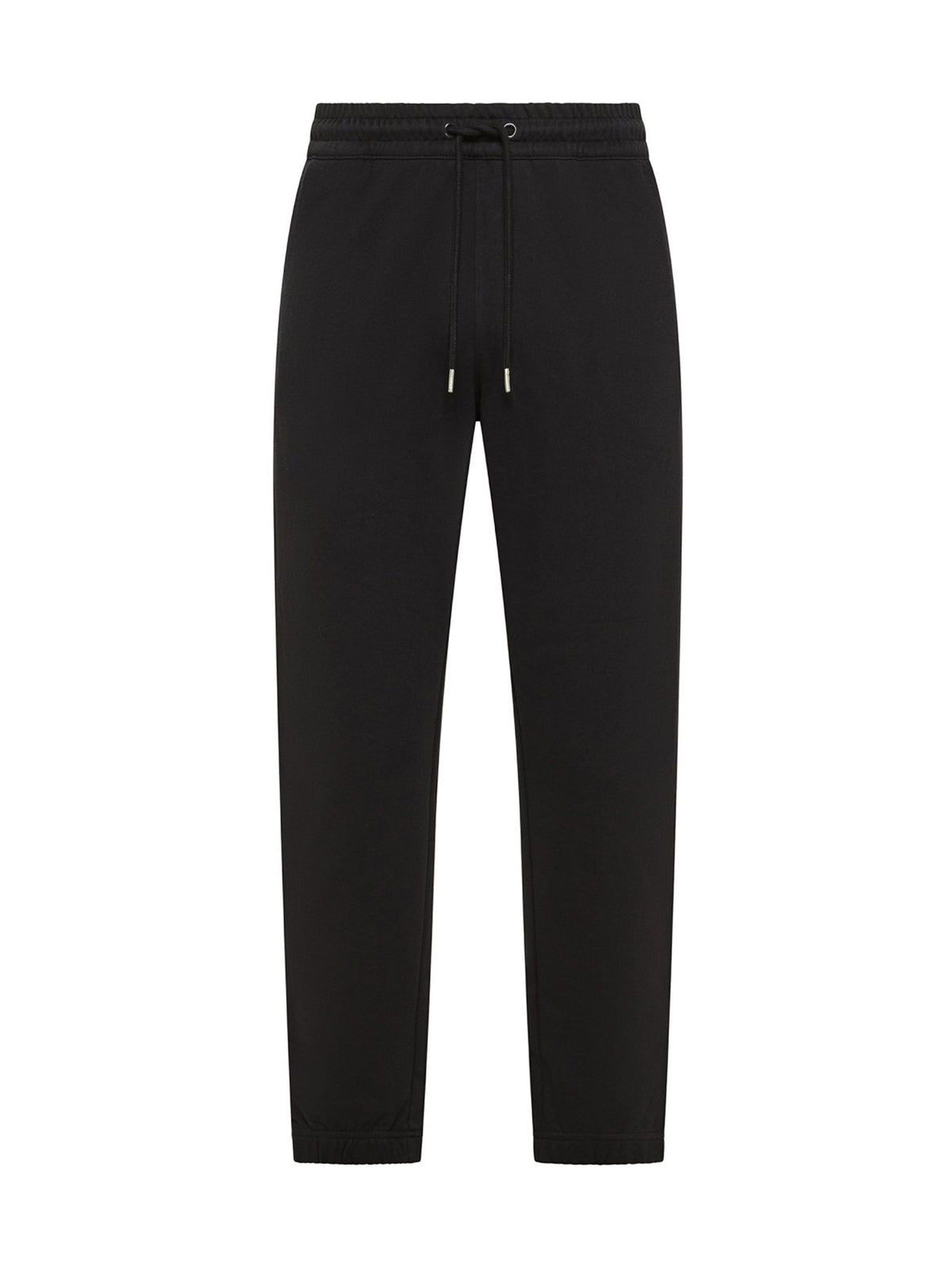 Sun68 Pantaloni Jogging In Felpa Di Cotone Neri-1