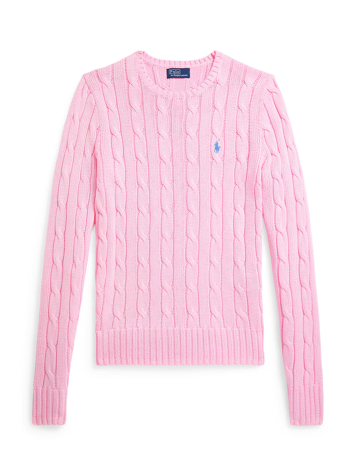 Maglia A Girocollo In Cotone A Trecce-1