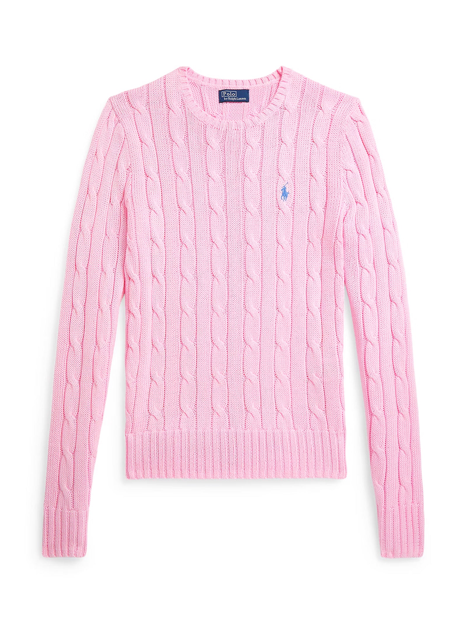 Maglia A Girocollo In Cotone A Trecce-1