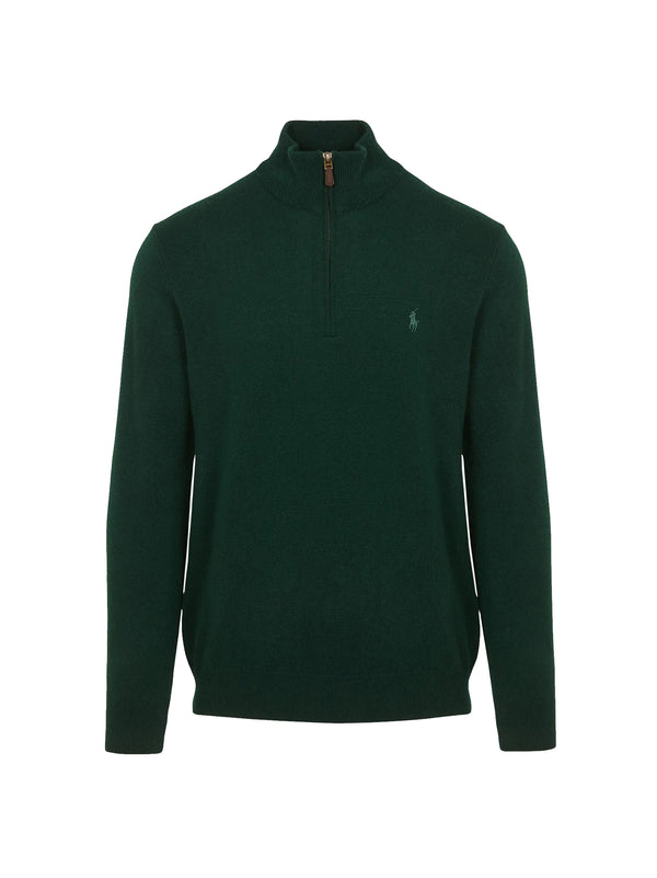 Maglia Lana Zip