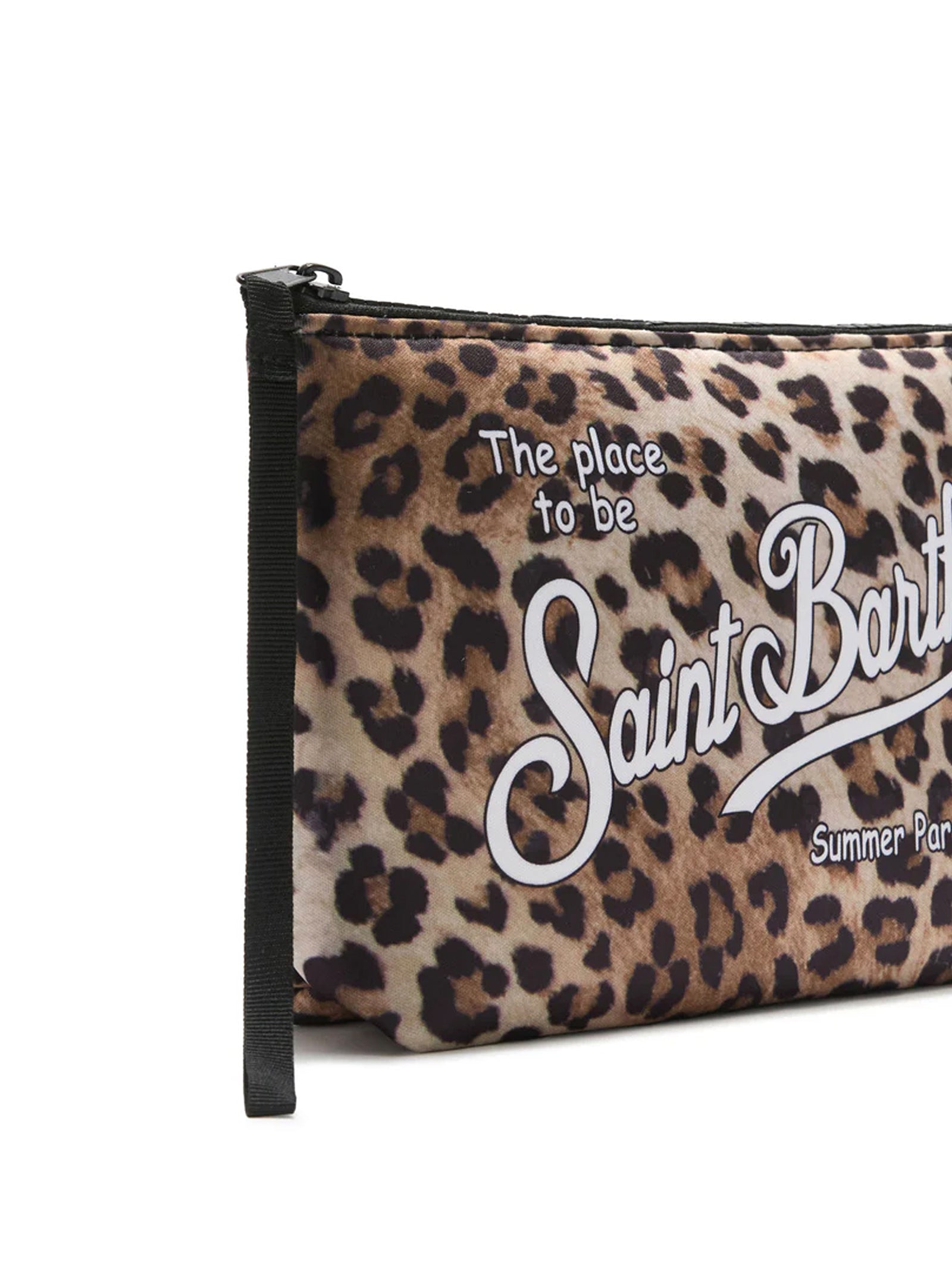 Pochette Aline In Scuba Con Stampa Leopardata-2