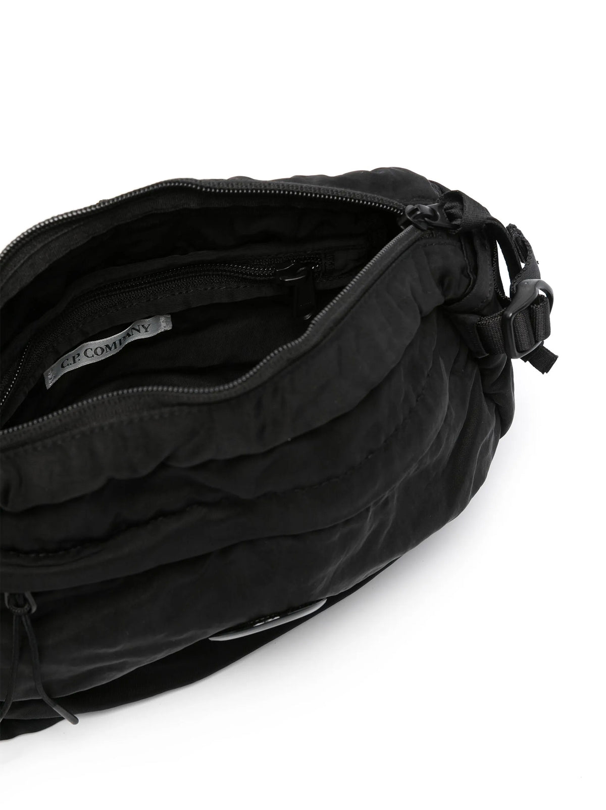 C.P. Company Marsupio Lens in nylon nero-3