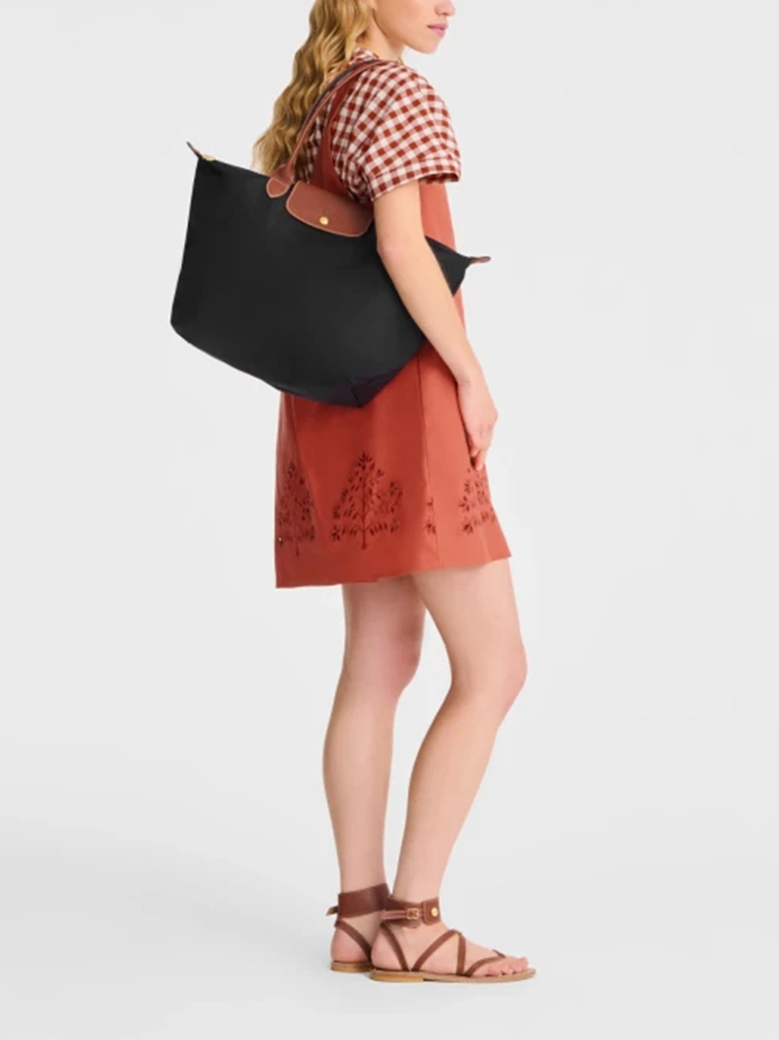 Longchamp Paris Borsa Da Spalla L Le Pliage Original Nera-2