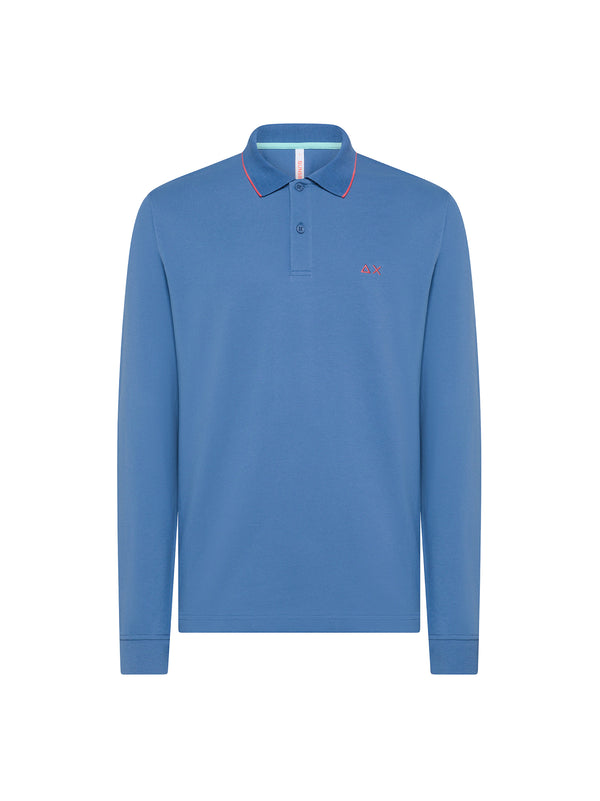 Polo Maniche Lunghe Small Stripes