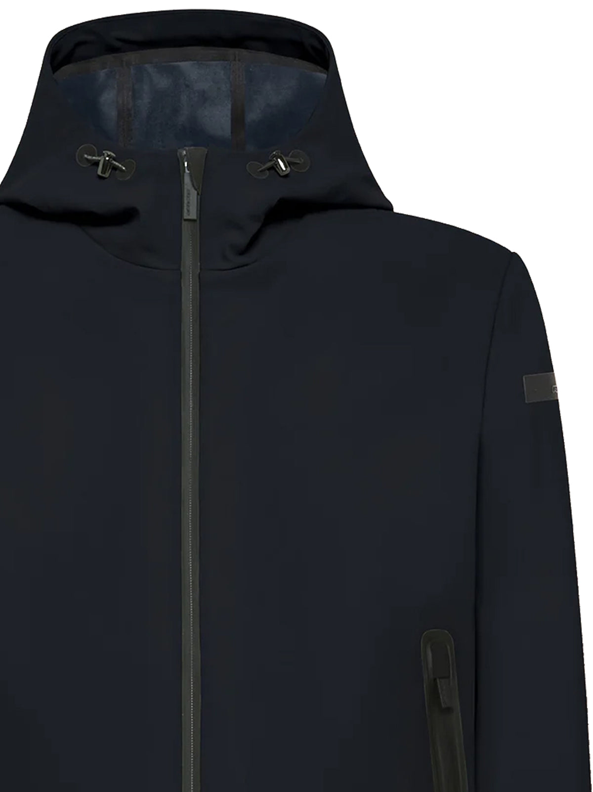 RRD Giacca termica con cappuccio blu-2