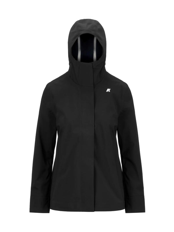 K-WAY MADALINA BONDED BLACK-BLUE DEPTH-K-WAY-K21488W A3C