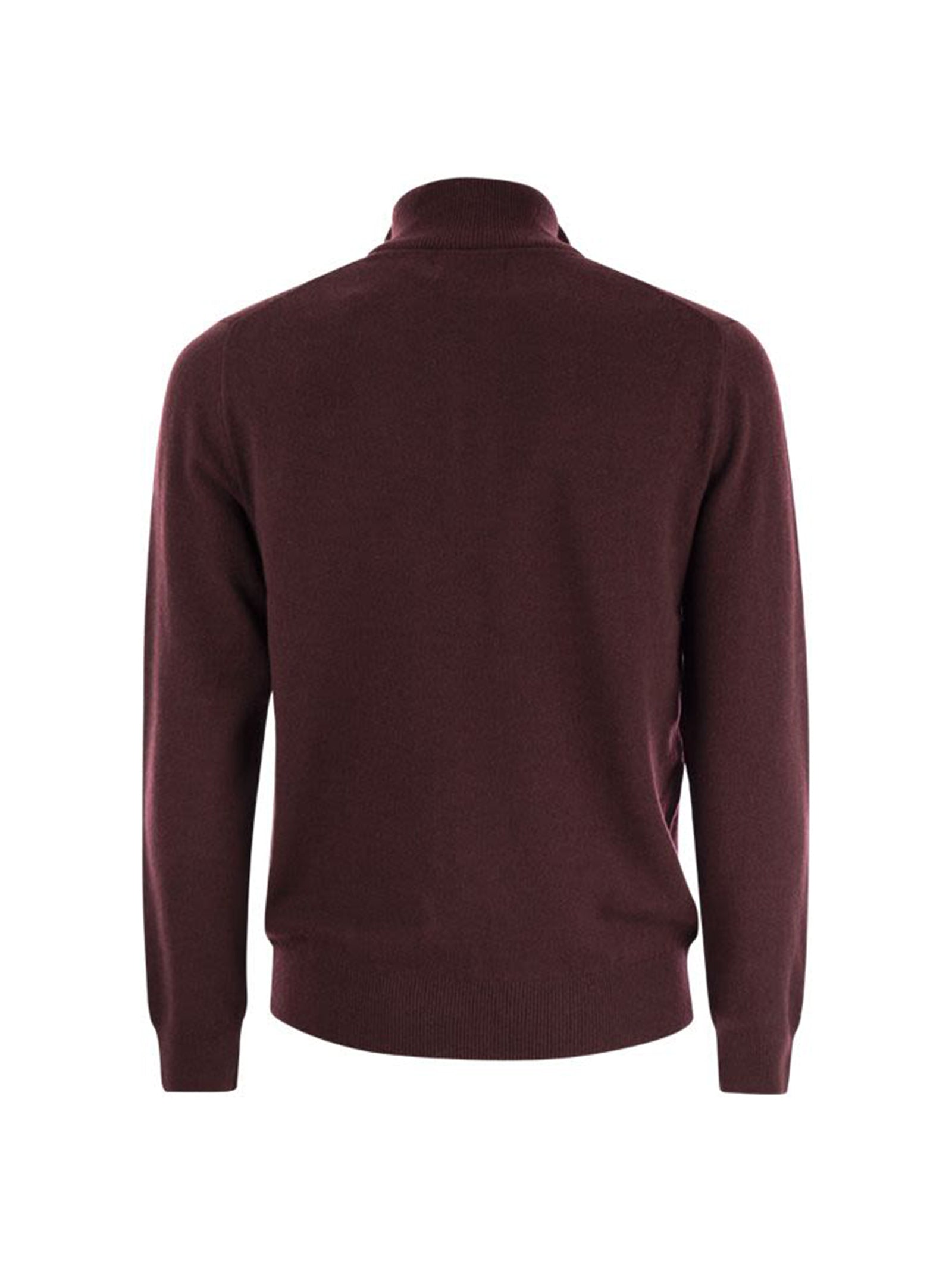 Polo Ralph Lauren Maglia Lana Mezza Zip Bordeaux-2