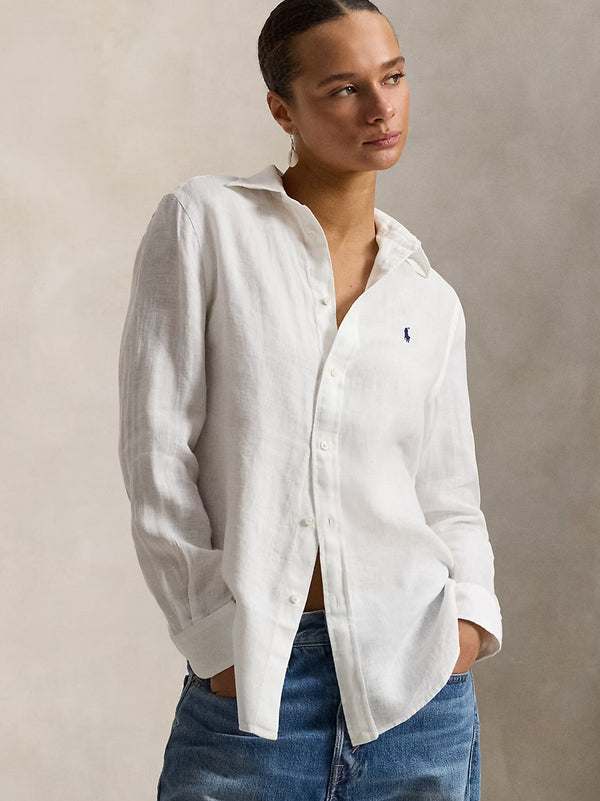 Camicia In Lino Classic-Fit-2