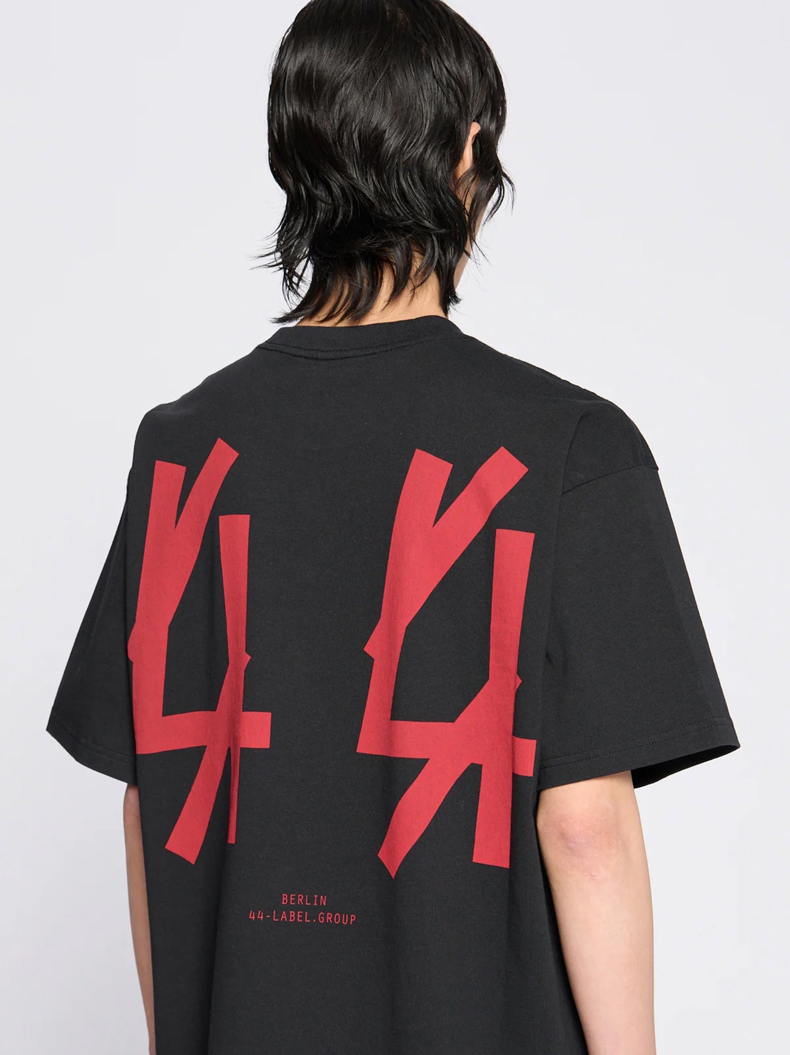 44 Label T-Shirt High Risk Nera-4