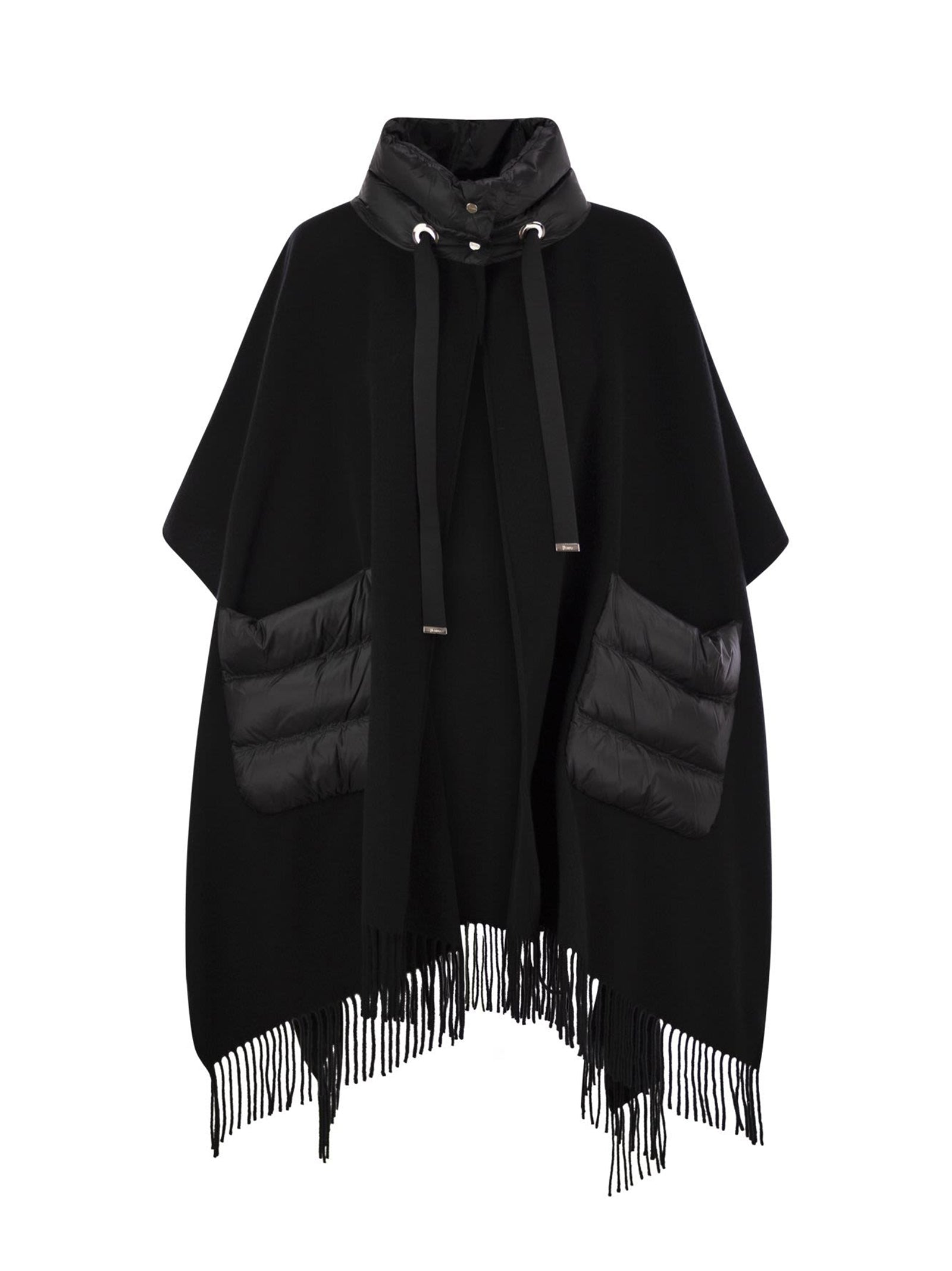 Herno Mantella Lana E Nylon-1