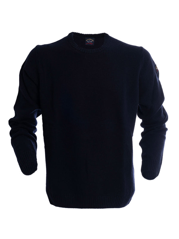 Maglia Girocollo In Eco-Wool