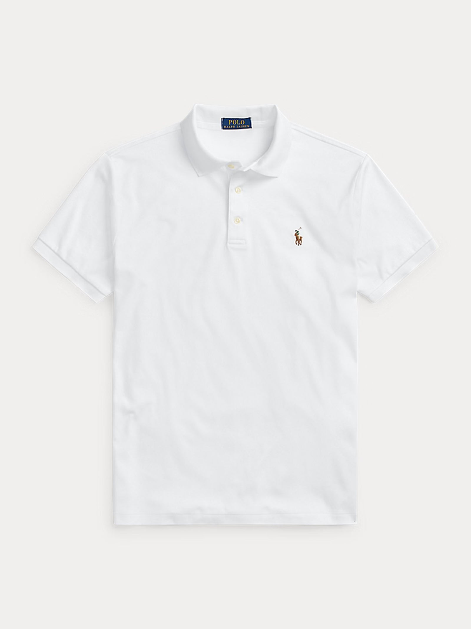 Polo In Cotone Custom Slim-Fit Bianca-1