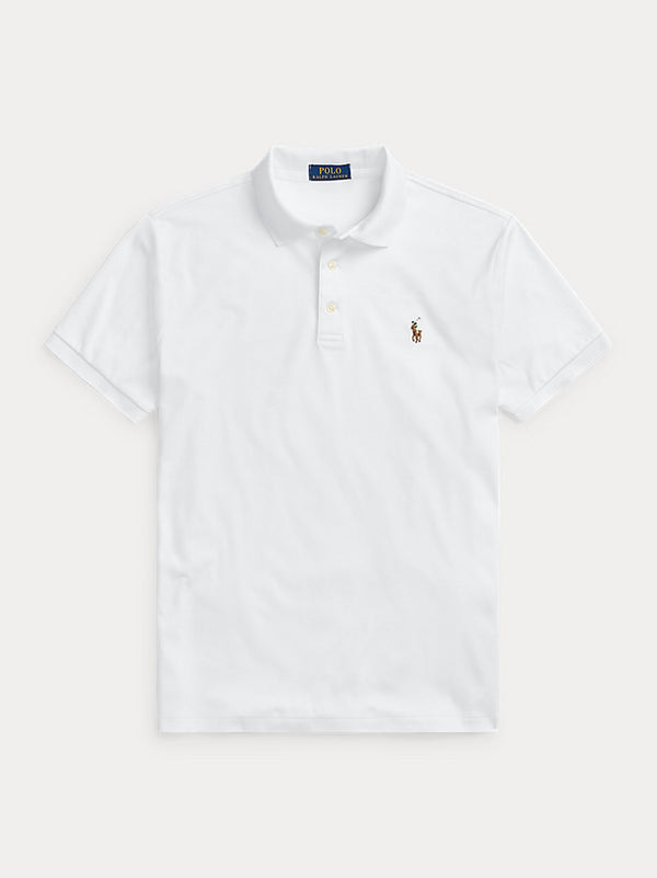 Polo In Cotone Custom Slim-Fit Bianca