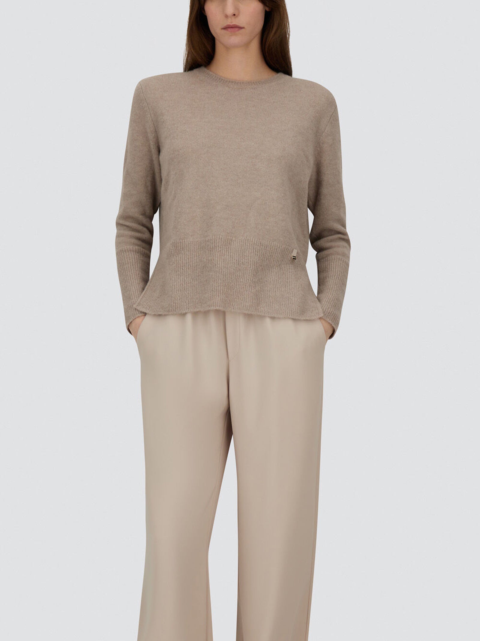 Herno Girocollo Misto Alpaca-2