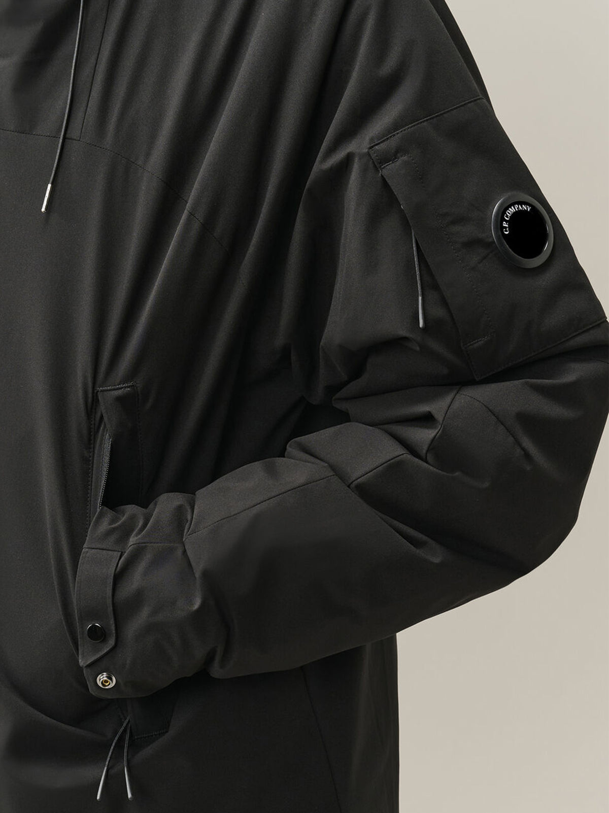 Cp Company Giacca Pro-Tek Primaloft  Hooded Lens Jacket Nera-4