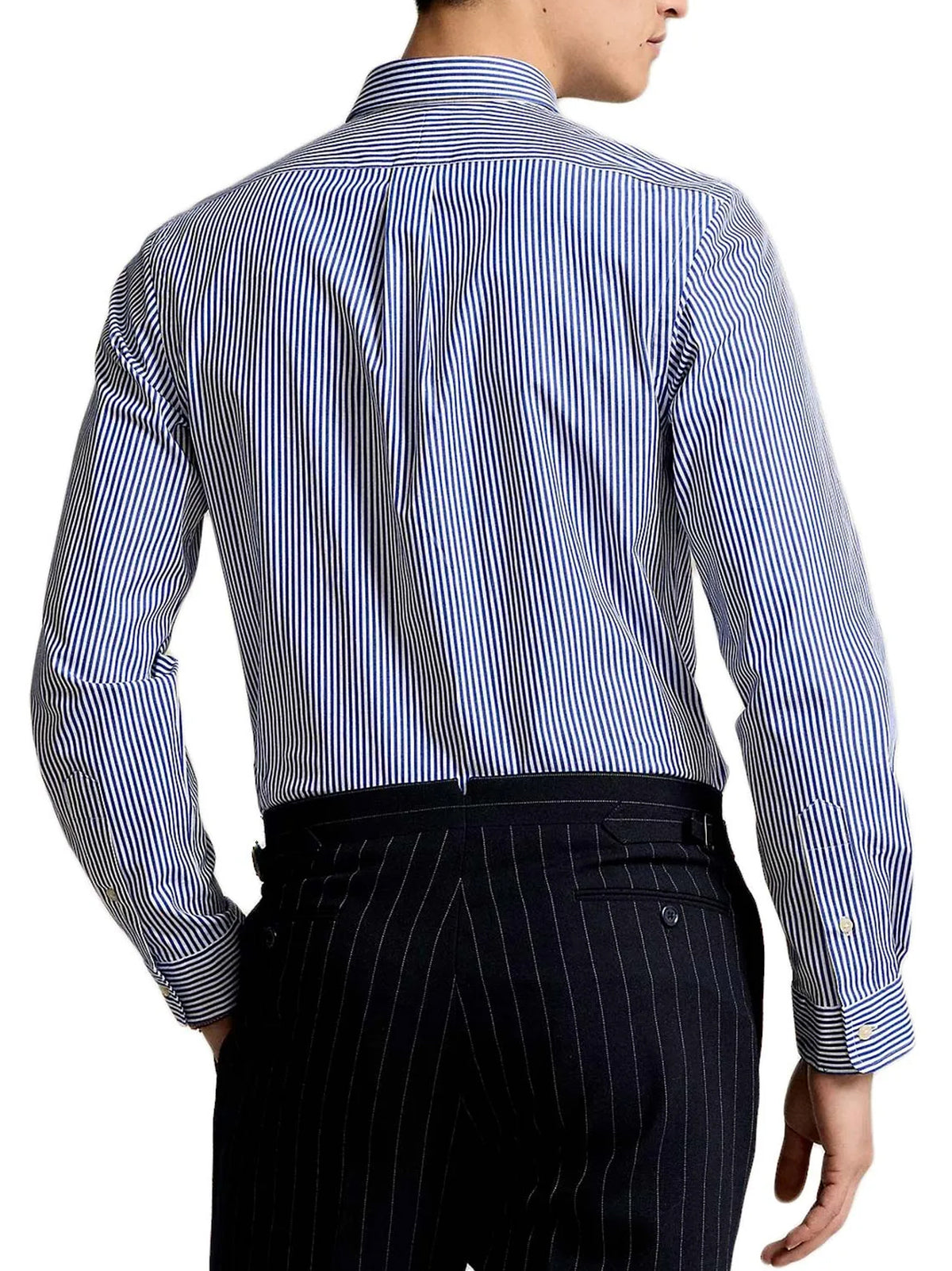 Polo Ralph Lauren Camicia A Righe Bianco Blu-3
