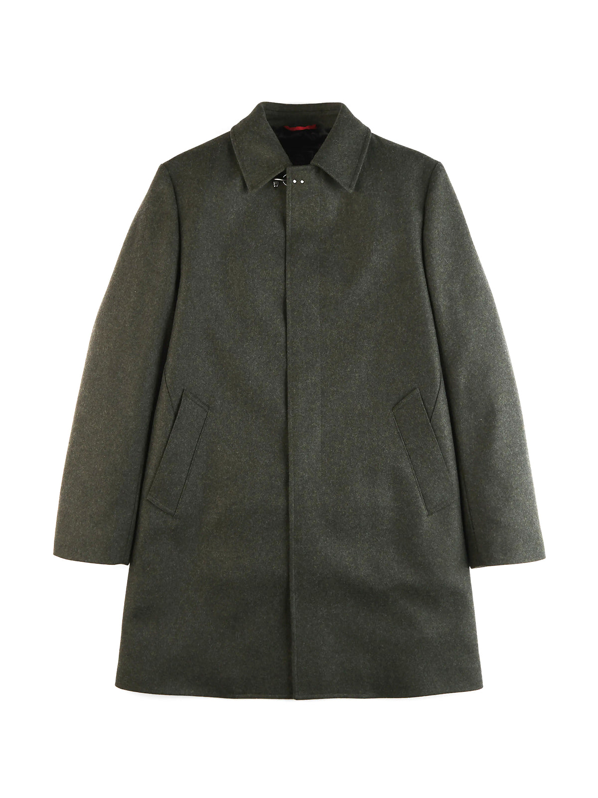 Fay Cappotto in lana e cashmere verde-1