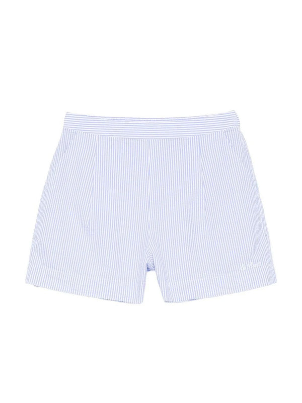 Shorts Stripes di SAINT BARTH - donna celeste