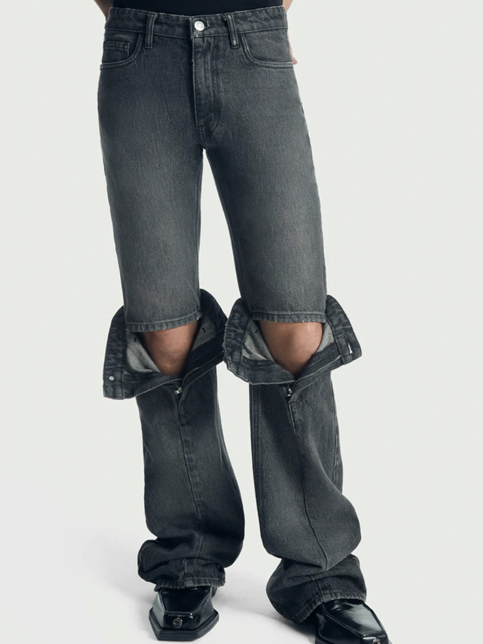 Open Knee Jeans-3