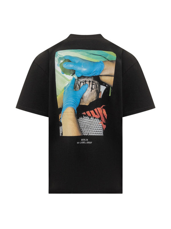 44 Label T-Shirt Tatoo Nera-2