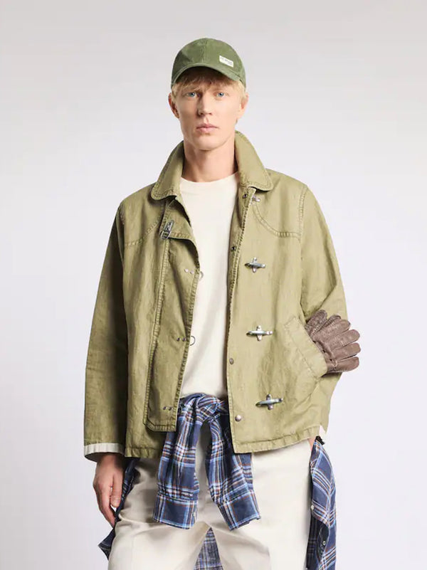 4 Ganci In Tela Di Lino DÉLavé  Fay Archive-2