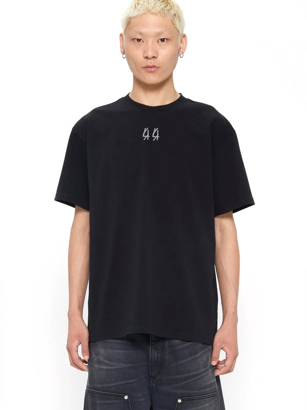 44 Label T-Shirt Jersey Nera Drag Me To Hell