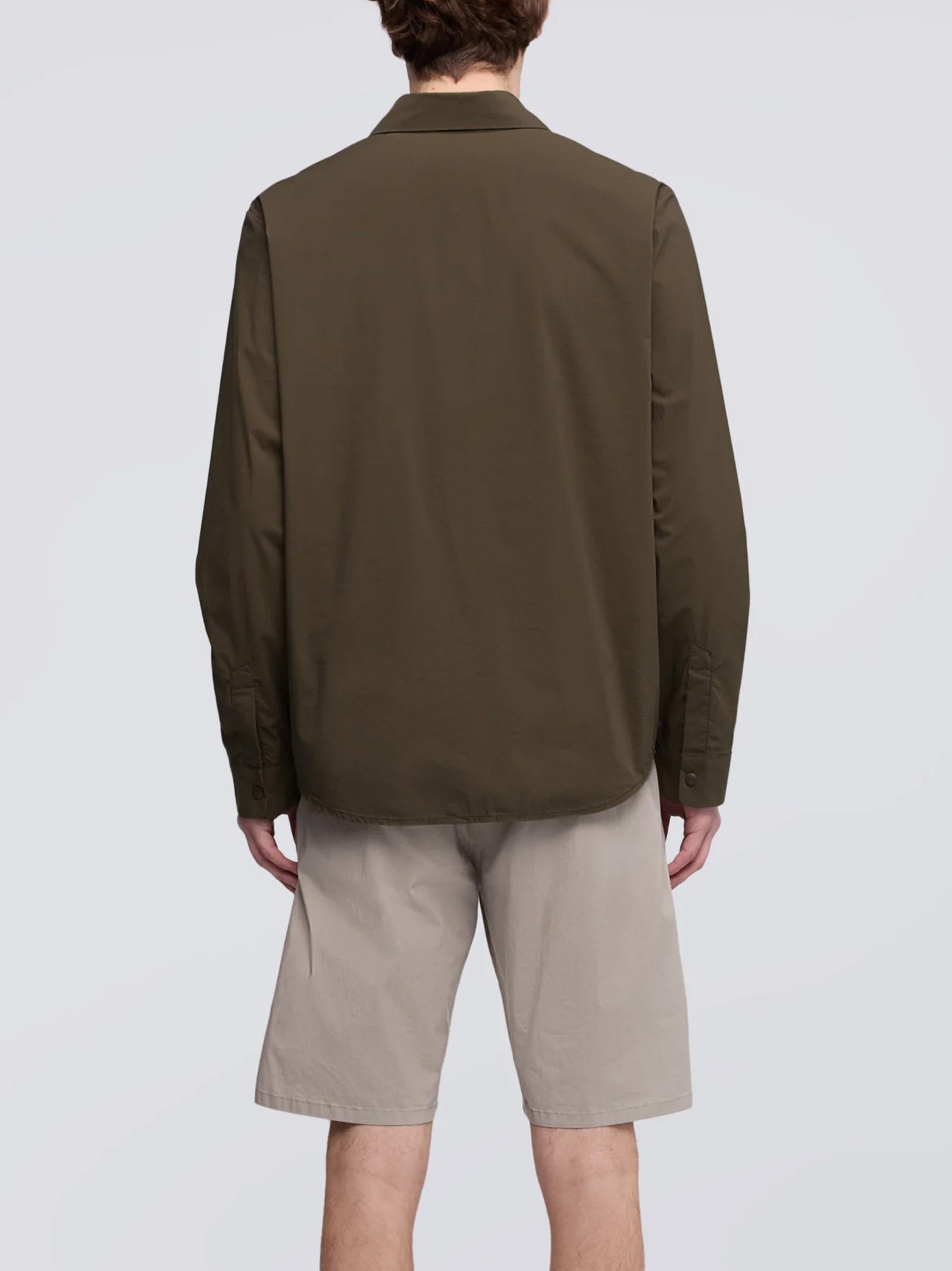 Aspesi Camicia Blade Verde Militare-3
