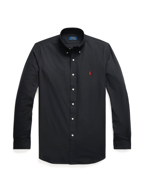 Camicia In Popeline Stretch