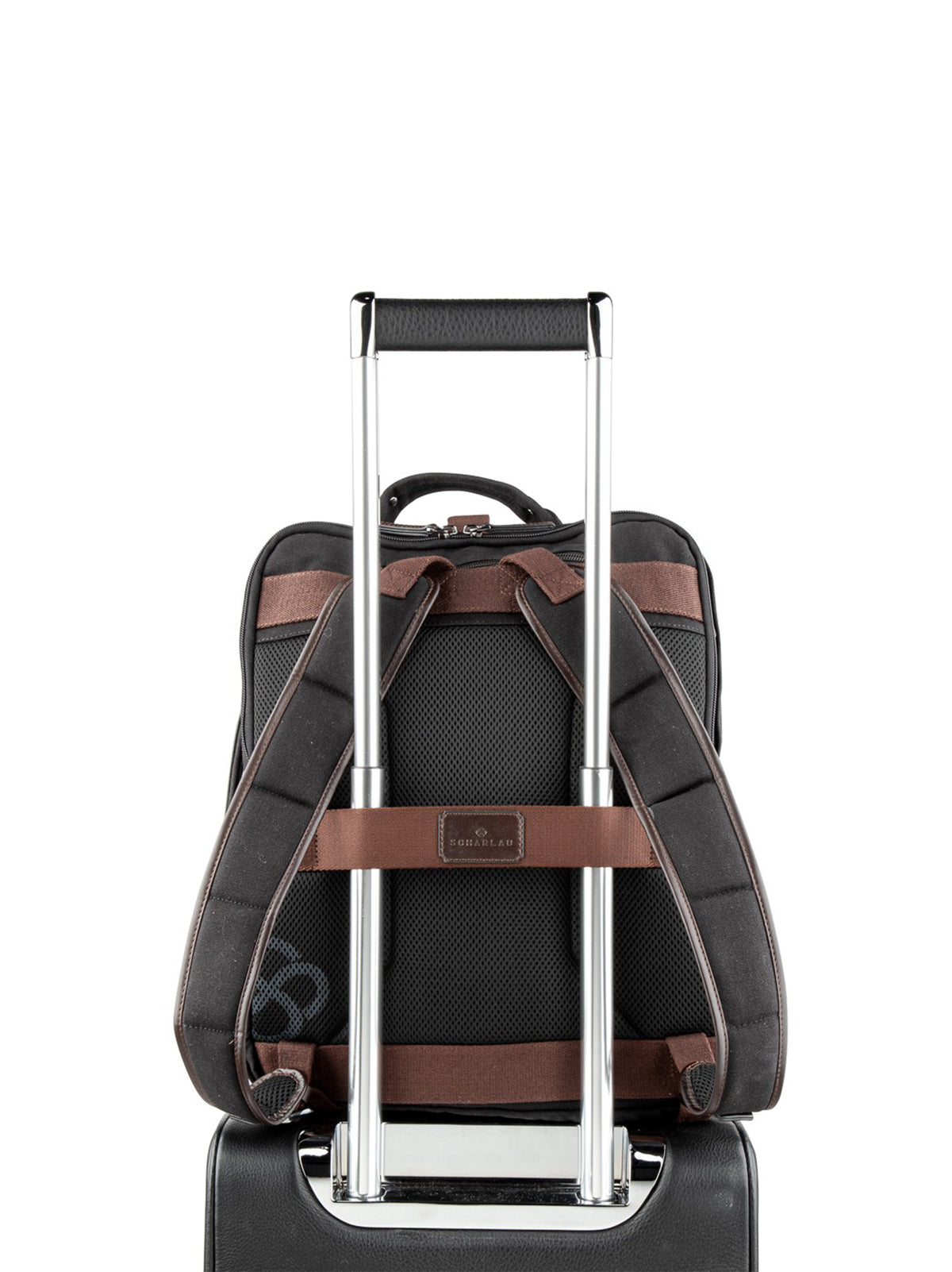 Zaino A Sacco In Canvas E Pelle Baobab Collection-3