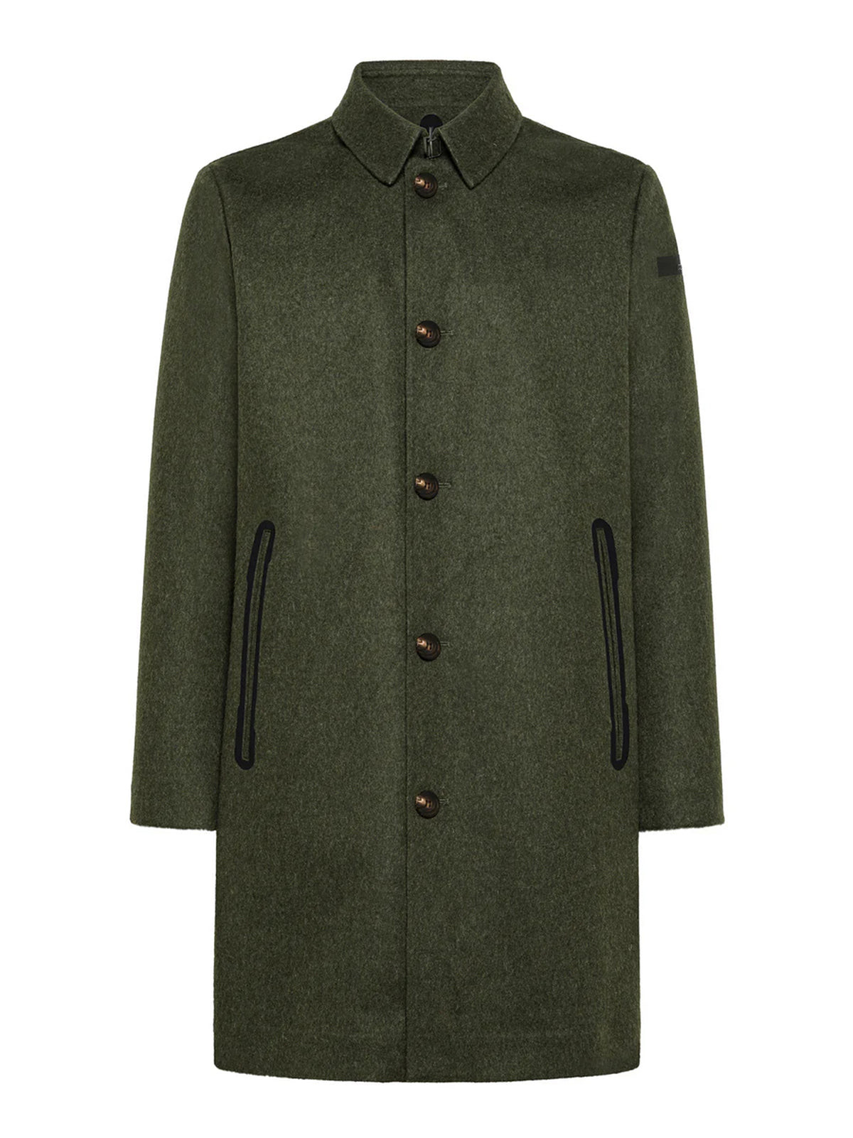 Rrd Loden Floating Coat Jkt Verde-1