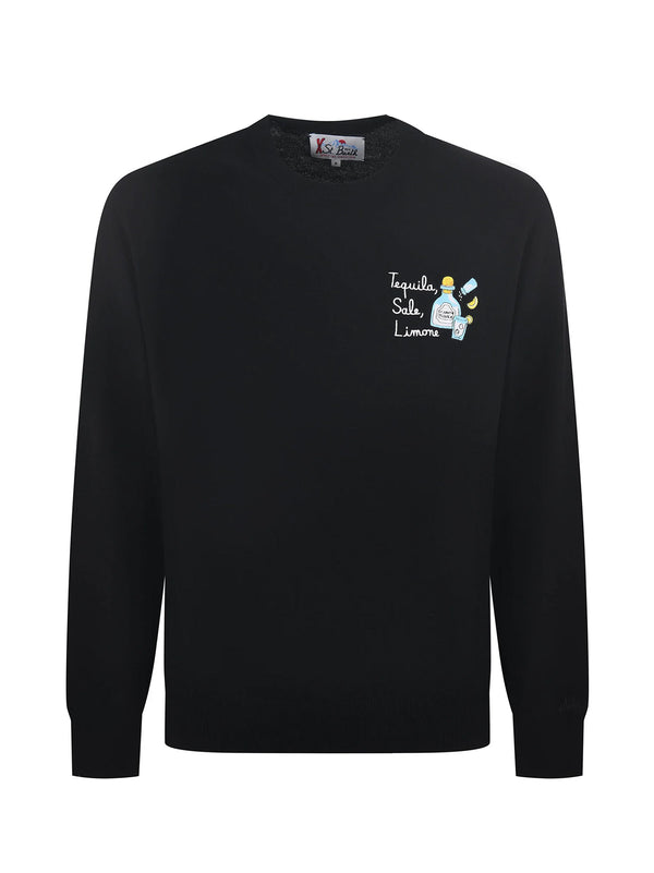 Saint Barth Maglia Girocollo Tequila Sale Limone Nera