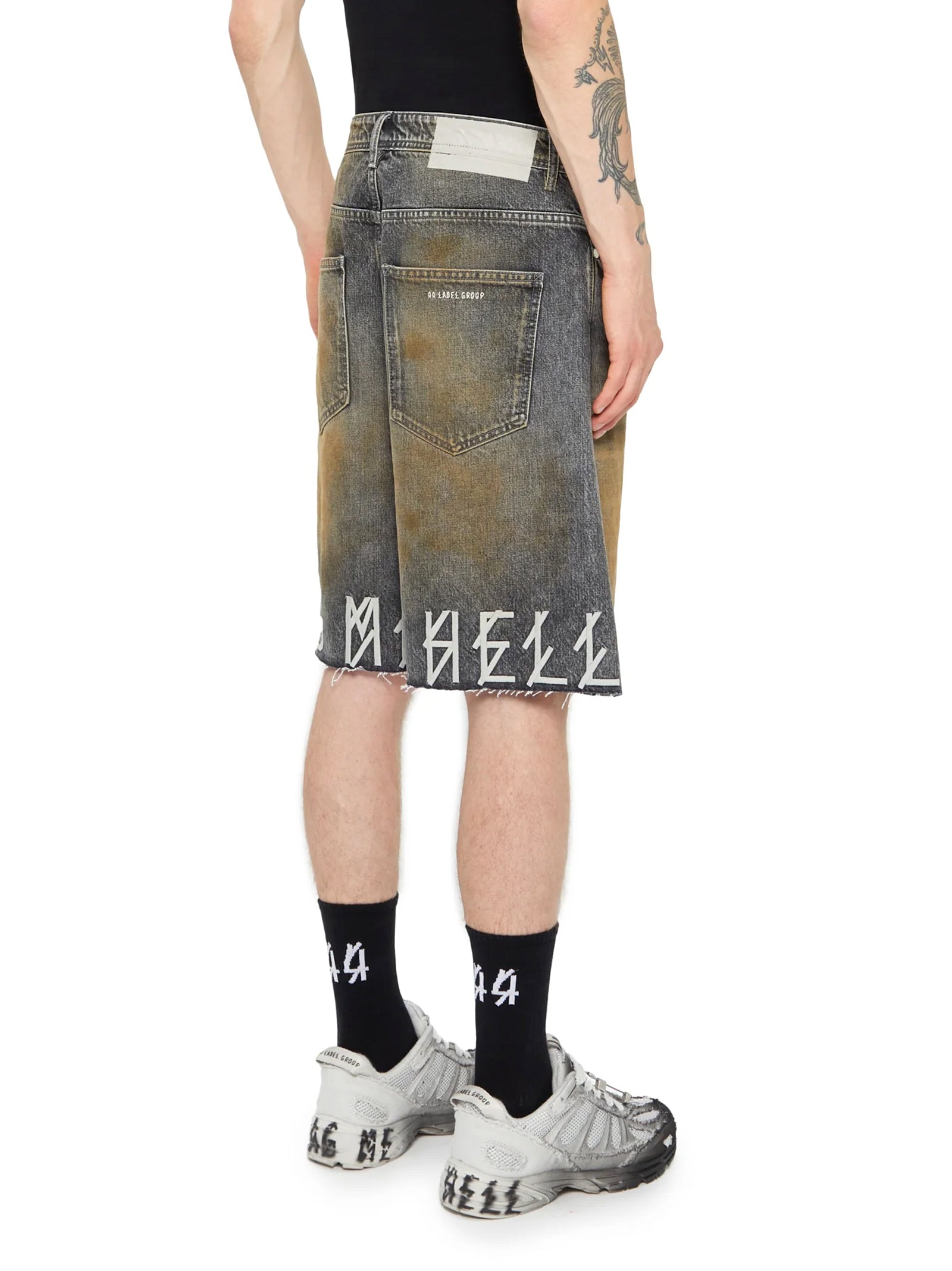 44 Label Wide Leg Shorts Dmth-2