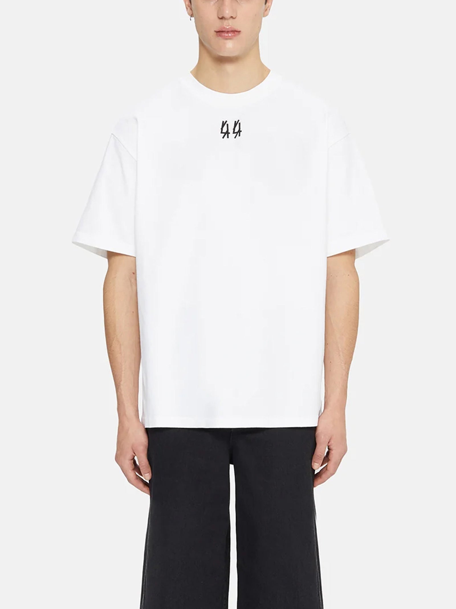 44 Label T-Shirt Nj44 Bianca-3