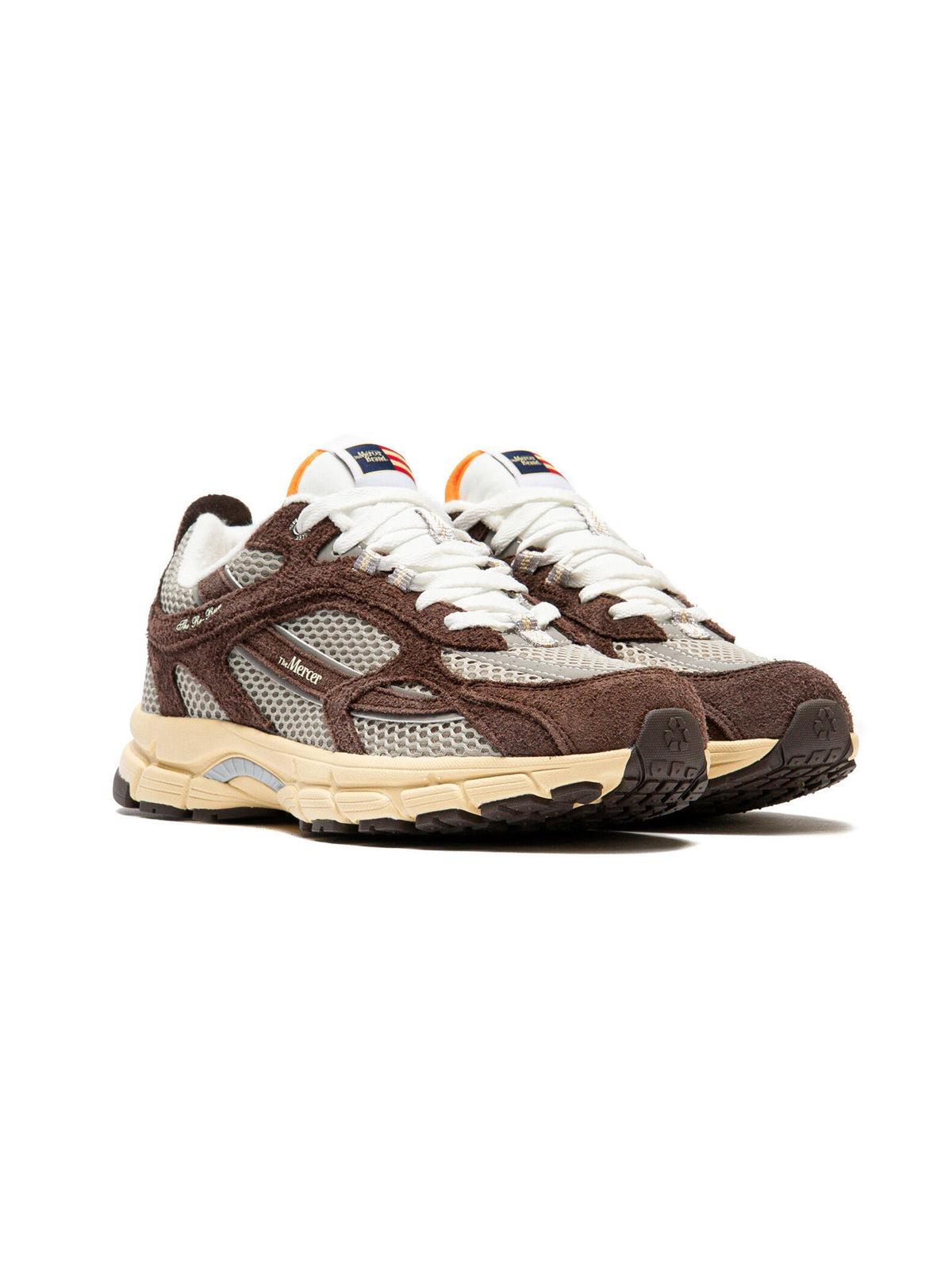 Mercer Sneakers The Re-Run Americana Brown-3