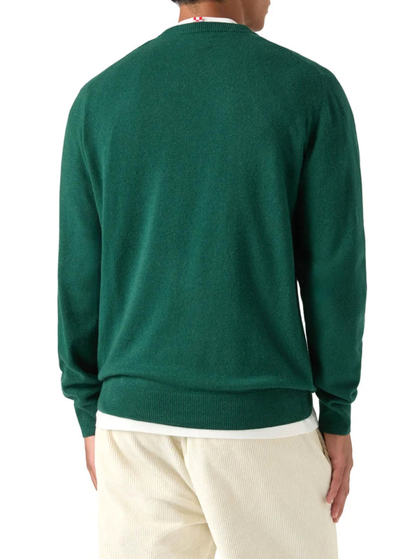 Saint Barth Maglia Snoopy Complicated Verde-2