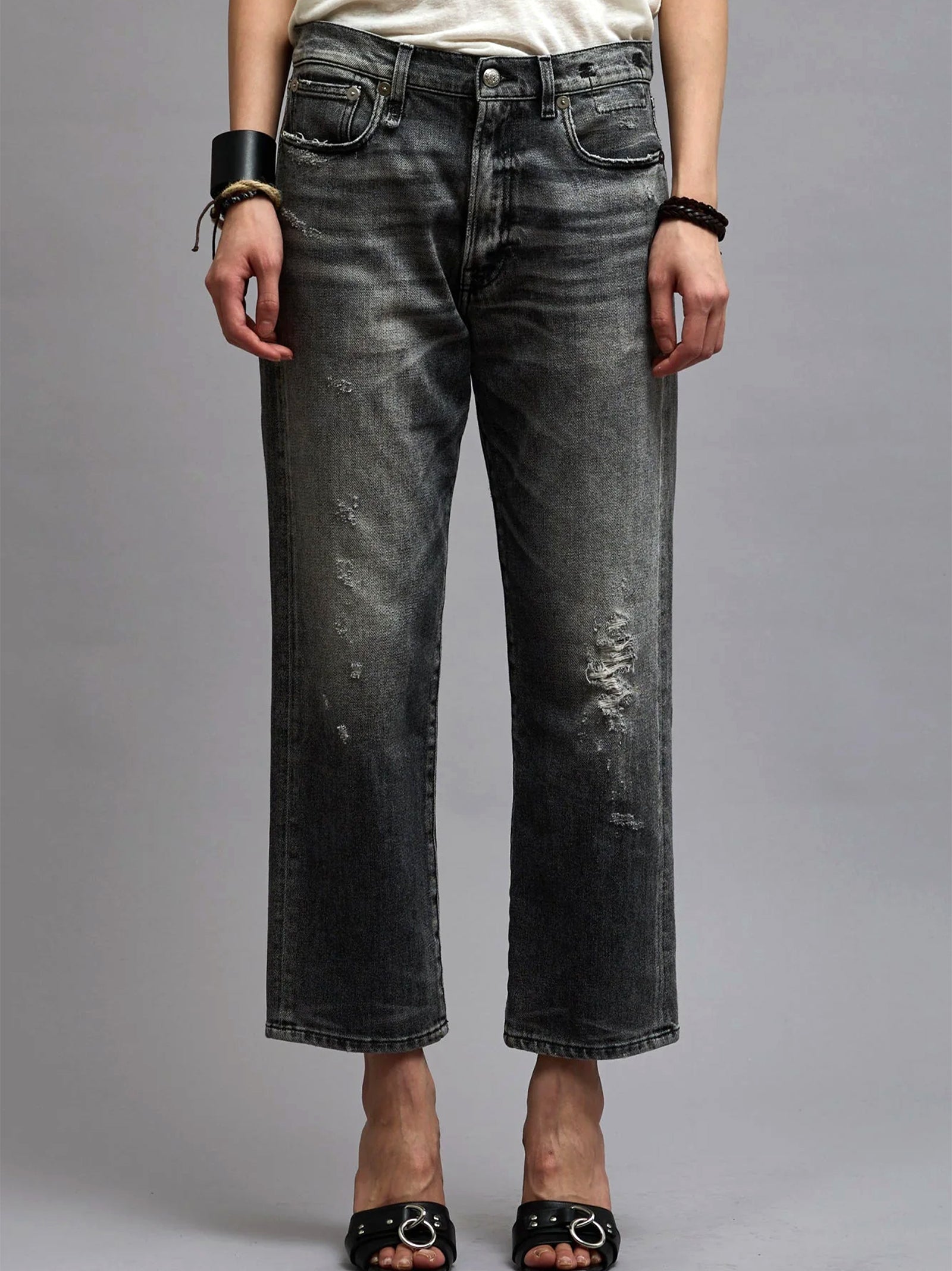 Boyfriend Jeans Vintage Grey-2