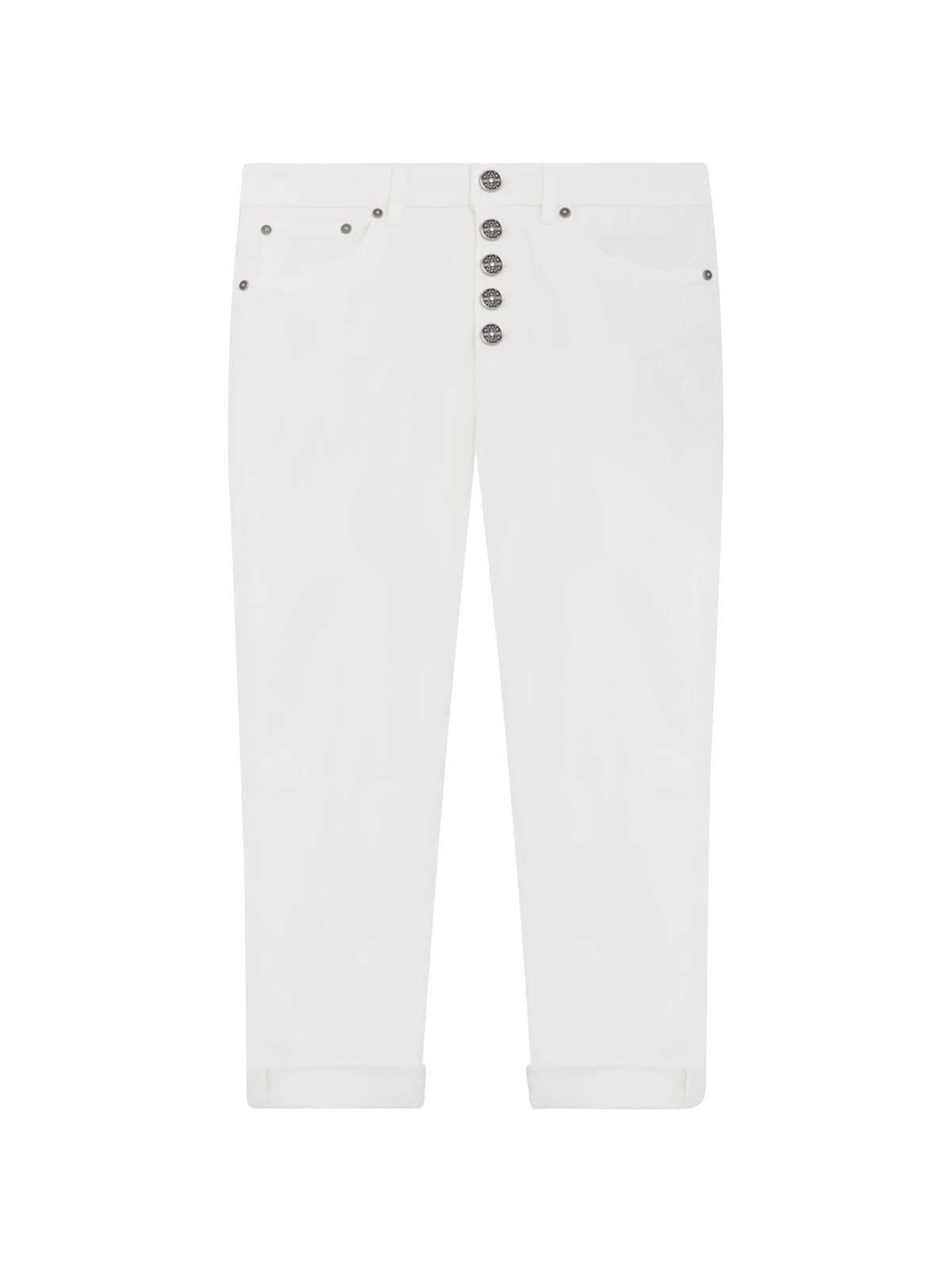 Dondup Pantaloni Koons Loose In Velluto Cotone E Lyocell-1