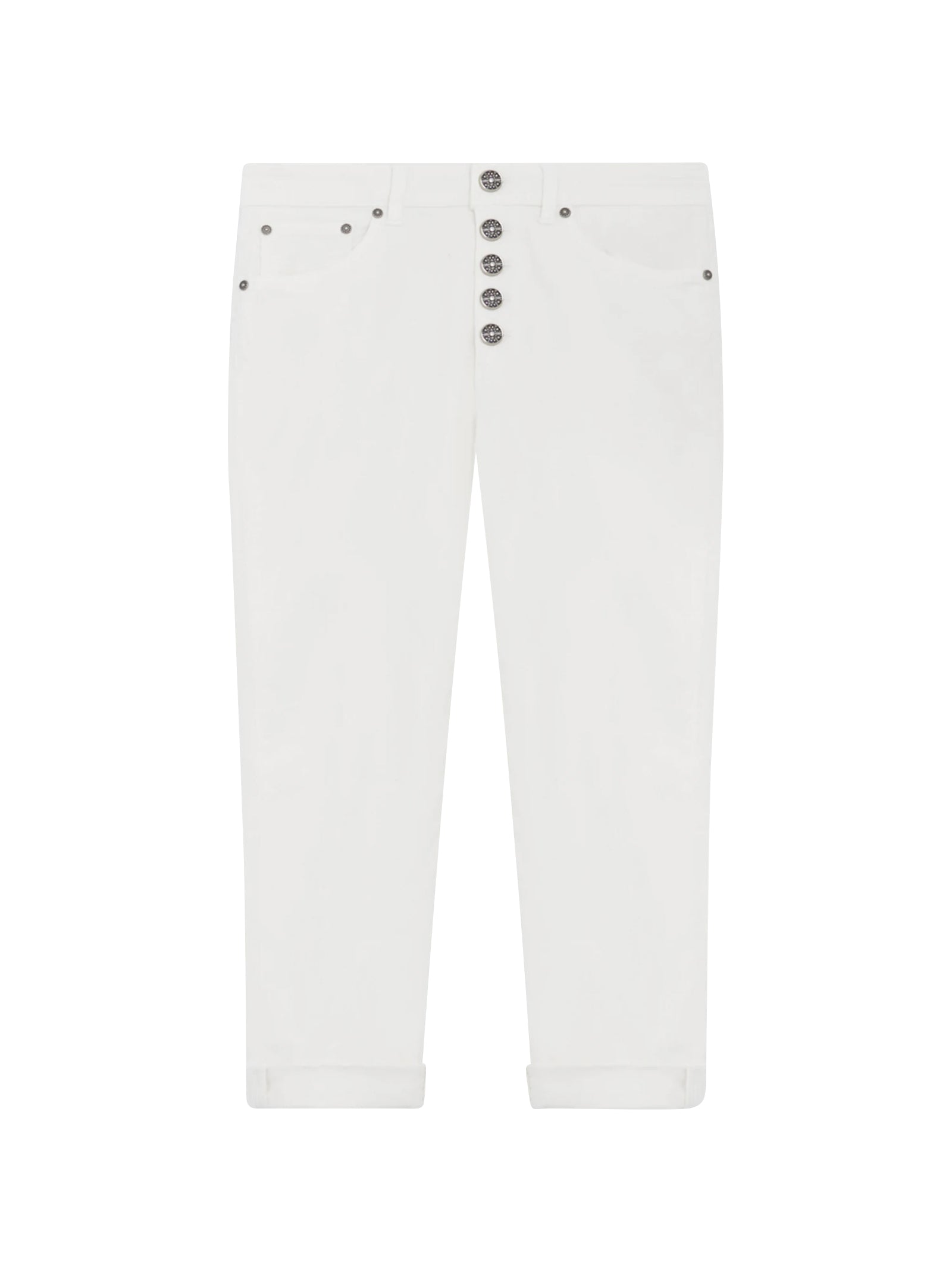 Dondup Pantaloni Koons Loose In Velluto Cotone E Lyocell-1