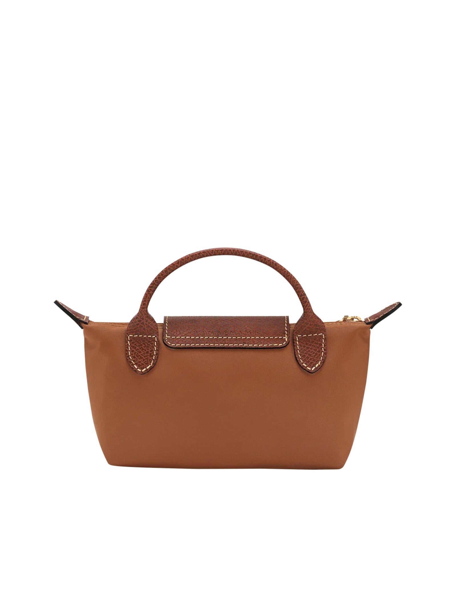 Longchamp Paris Le Pliage Original Pochette Cognac-4