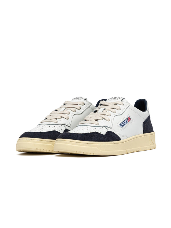 Autry Medalist Low Man Leat Suede-2