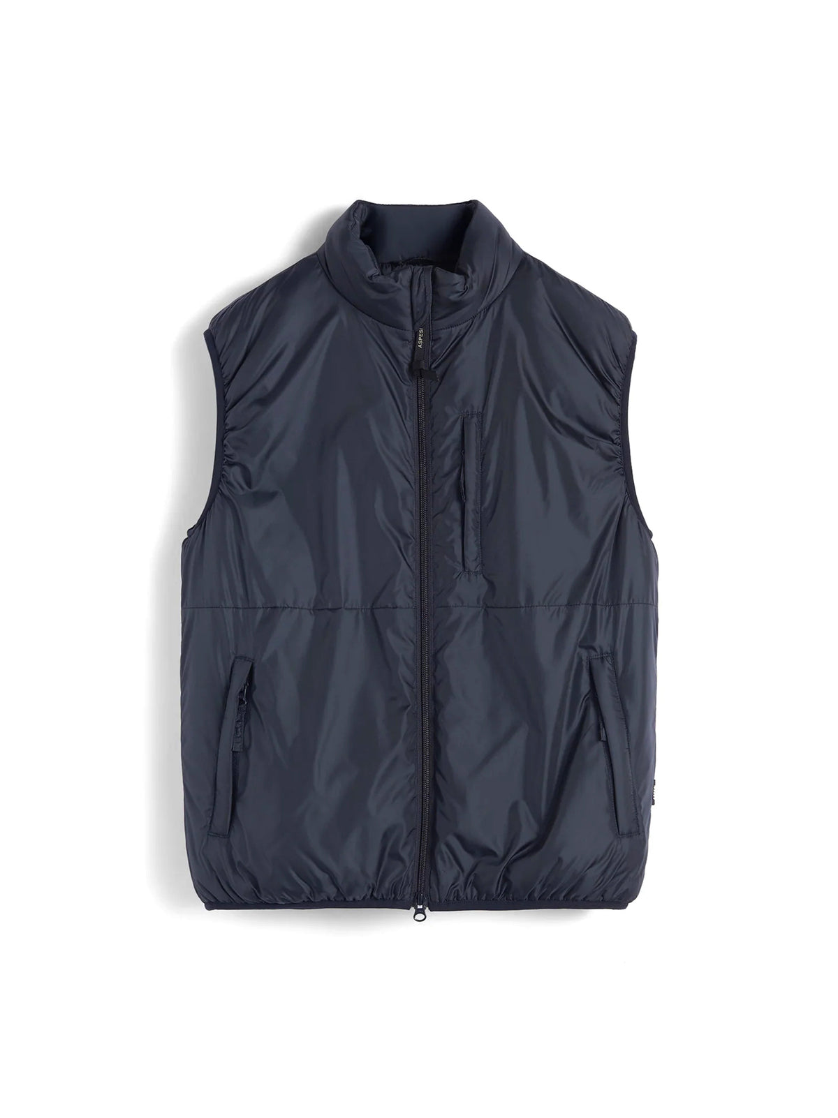 Aspesi Gilet Jil In Tessuto Tecnico Navy-1